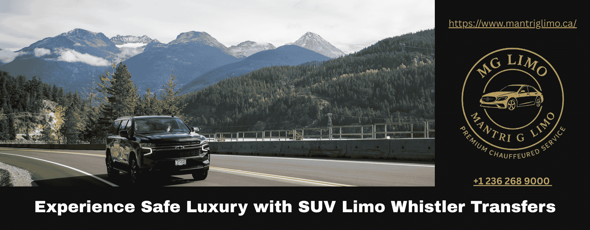 Experience Safe Luxury with SUV Limo Whistler Transfers